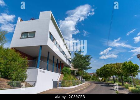 Residenza Weissenhof Siedlung, Stoccarda, Baden-Württemberg, Germania del Sud, Europa Centrale Foto Stock