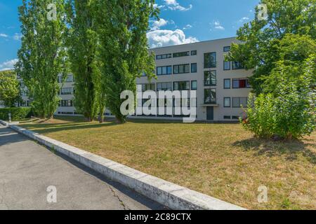 Residenza Weissenhof Siedlung, Stoccarda, Baden-Württemberg, Germania del Sud, Europa Centrale Foto Stock