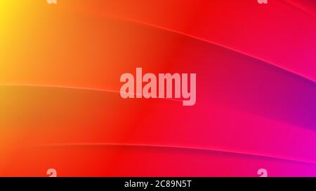 Sfondo astratto in rosso, giallo e viola Illustrazione Vettoriale