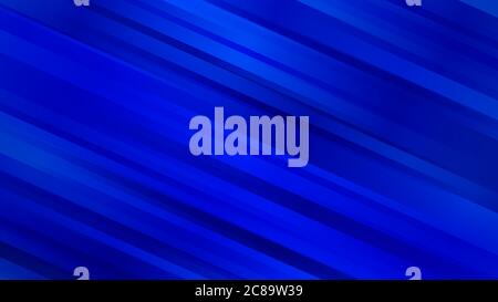 Sfondo astratto con linee diagonali in colori blu Illustrazione Vettoriale