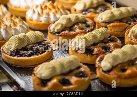 Dolci d'oro tipici di Basilea, Svizzera Foto Stock