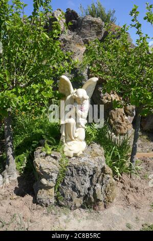 Culver City, California, USA 22 luglio 2020 UNA visione generale dell'atmosfera del cimitero di Santa Croce il 22 luglio 2020 a Culver City, California, USA. Foto di Barry King/Alamy Stock foto Foto Stock