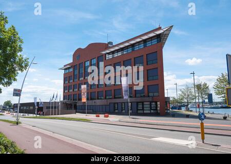 Terneuzen, Paesi Bassi, 12 luglio 2020, costruzione dell'istituzione governativa Foto Stock