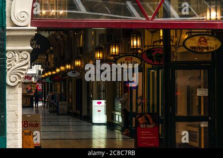 Strand Arcade su Queen Street Auckland Nuova Zelanda Foto Stock