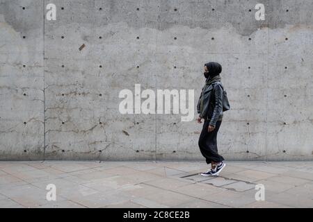 Piccadilly Gardens, Manchester. Foto Stock