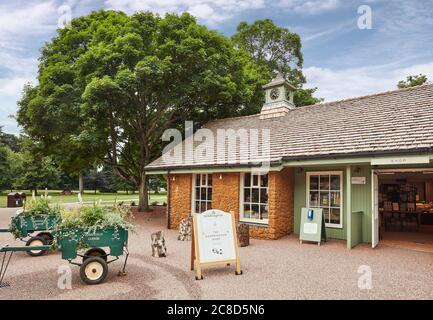 Esterno del Sandringham Estate Farm Shop, Norfolk, Inghilterra, Regno Unito Foto Stock