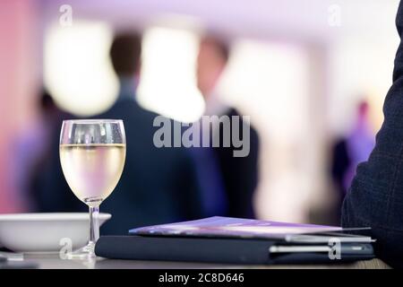 Cibo a ricevimenti, eventi aziendali e matrimoni Foto Stock