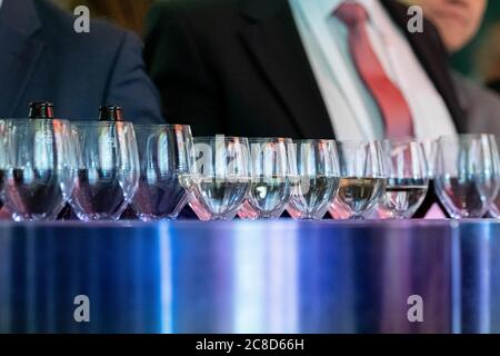 Cibo a ricevimenti, eventi aziendali e matrimoni Foto Stock