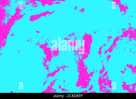 Grunge astratta e vivace texture colorata. Stile Punk underground. Sfondo luminoso e sgranato. Volantino e volantino. Illustrazione vettoriale. Illustrazione Vettoriale