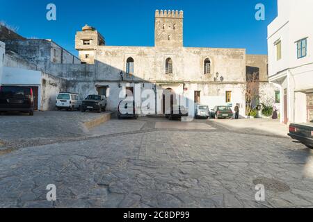 Marocco, Tanger-Tetouan-al Hoceima, Tangeri, Kasbah museo nella storica medina Foto Stock