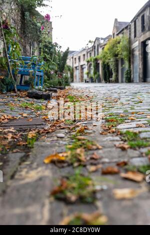 Regno Unito, Scozia, Edimburgo, Vista della corsia del Circus Foto Stock