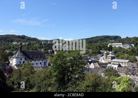 Beratung von Beratung und Beratung von Münstereifel, Schulblatt und Kanten, Schulblatt und Kanton Foto Stock