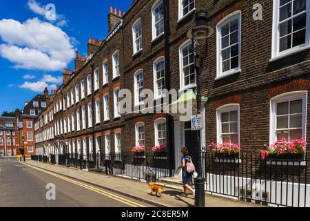 Inghilterra, Londra, Westminster, Lord North Street Foto Stock