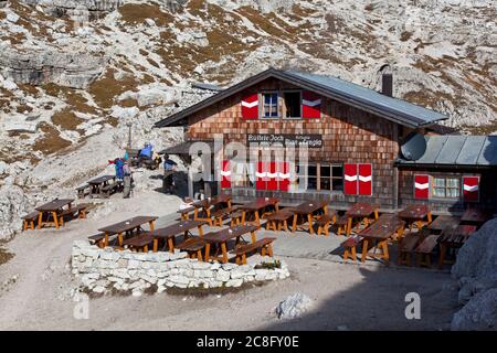 Geografia / viaggio, Italia, Alto Adige, bohy a Buellele-Joch nelle Dolomiti Sesto, diritti aggiuntivi-clearance-Info-non-disponibile Foto Stock