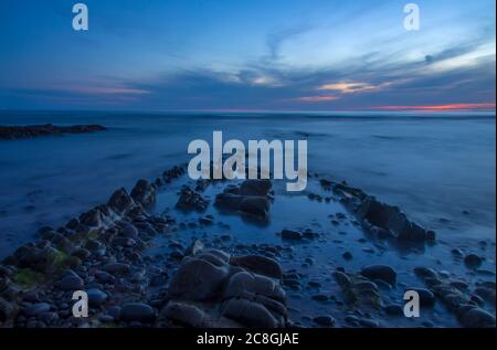 Sandymouth Bay North Cornwall Foto Stock