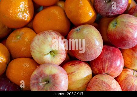 Opzioni di alimentazione sane. Foto Stock