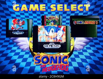 Sonic Jam - sega Saturn Videogioco - solo per uso editoriale Foto Stock