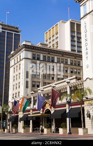 US Grant Hotel su Broadway Street, San Diego, California, Stati Uniti Foto Stock