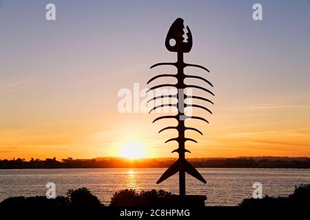 Pingot di Z. Pingot all'Embarcadero Marina Park, San Diego, California, Stati Uniti Foto Stock
