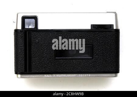 VECCHIA FOTOCAMERA VOIGTLÄNDER BESSY K, vintage, arte, fotografia, seconda mano, usata, vecchia fotocamera, retro, made in West Germany, 1965, Foto Stock