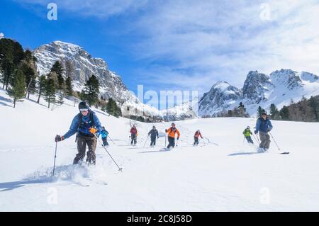 Esplorare Haute Maurienne Foto Stock