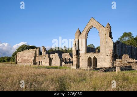 Haughmond Abbey, Shropshire, Regno Unito Foto Stock