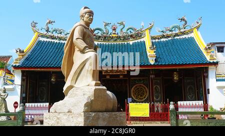 pagoda Tay kak sie situato a Semarang Foto Stock