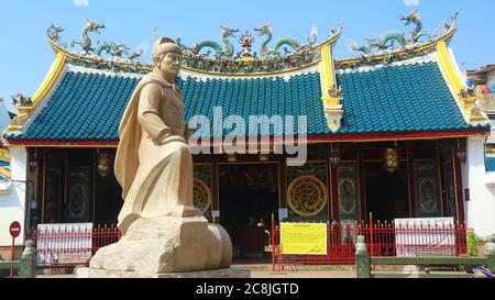 Il tempio Tay kak sie situato a Semarang Foto Stock