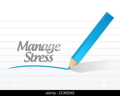 Gestire il design dell'illustrazione dei messaggi di sollecitazione su uno sfondo bianco Illustrazione Vettoriale