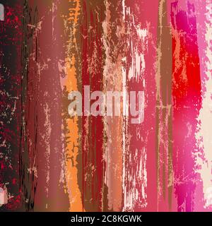 composizione astratta dello sfondo, con tratti e schizzi Illustrazione Vettoriale