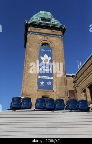 24 Luglio 2020 Toronto Ontario Canada. Coca- Cola Coliseum sede della squadra AHL dei marlies di Toronto - Luke Durda/Alamy Foto Stock