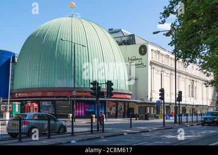 Museo delle cere di Madame Tussauds a Marylebone Road, Londra, Inghilterra, Regno Unito Foto Stock