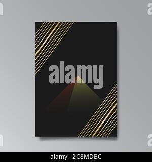 Caos astratto design di coperture geometriche. Impostazione dei modelli di sfumature lucide a mezzitoni freddi. Composizione del poster di forme fluide. Retro futuristico creativo anni '90 Illustrazione Vettoriale