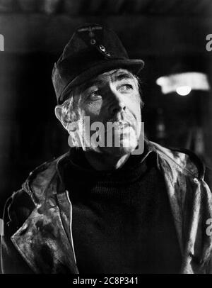 James Coburn, Head and Backbneers Pubblicità Ritratto per il film, 'Cross of Iron', EMI Films, Avco Embassy Pictures, 1977 Foto Stock