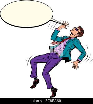 Giovane danzatore retrò danzante Illustrazione Vettoriale