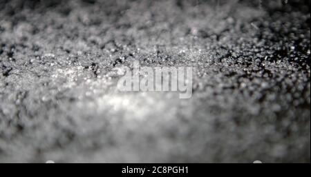 Gocce d'acqua. Texture. Scatto macro. Primo piano. Foto Stock