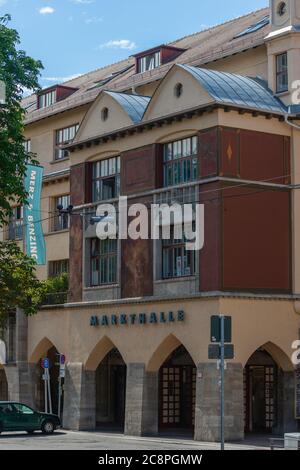 Schillerplatz, centro città, Stoccarda, Baden-Württemberg, Germania del Sud, Europa centrale Foto Stock