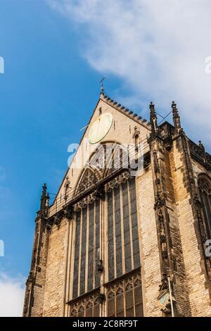 Nieuwe Kerk (Chiesa Nuova) ad Amsterdam nei Paesi Bassi. Foto Stock