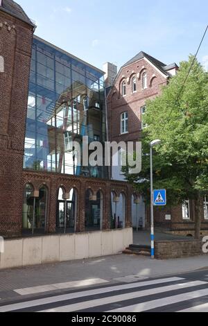 Bad Muenstereifel, Nordrhein-Westfalen/Germania - Settembre 06 2019: Edificio scolastico a Bad Muenstereifel, Germania Foto Stock