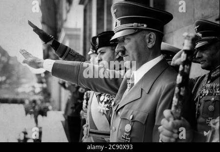 Adolf Hilter leader tedesco nel 1933 - 1945 Foto Stock