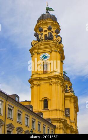 La Chiesa Teatina di San Cajetan a Monaco Foto Stock