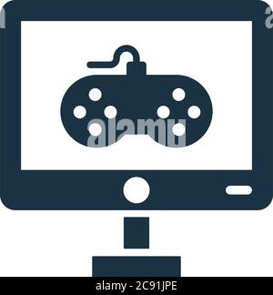 Icona di sviluppo del gioco. Da utilizzare per progetti commerciali, di stampa, Web o di qualsiasi tipo. Illustrazione Vettoriale