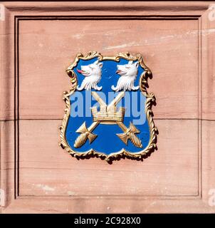 London Borough of Paddington Coat of Arms Little Venice London UK Foto Stock