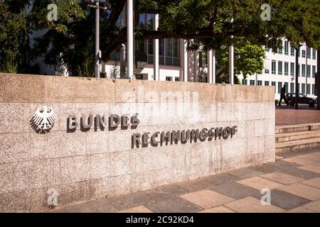 Corte federale dei conti tedesca, Bonn, Renania settentrionale-Vestfalia, Germania. Der Bundesrechnungshof, Bonn, Nordrhein-Westfalen, Germania. Foto Stock