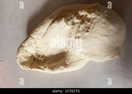 Pasta di pane. Il processo di fare il pane. Foto Stock
