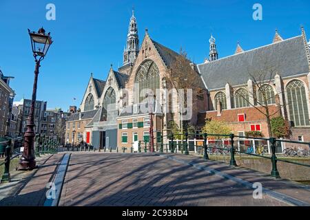 La Chiesa del Nord (Noorderkerk) ad Amsterdam Paesi Bassi Foto Stock