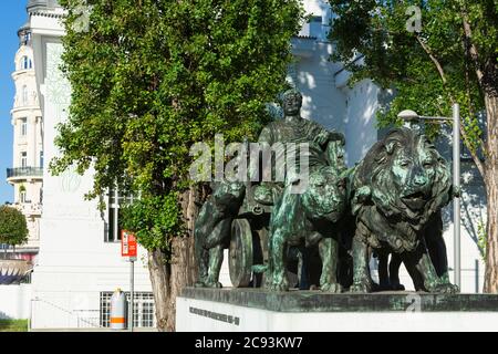 Vienna: Marc-Anton-Monument nel 01. Città vecchia, Vienna, Austria Foto Stock