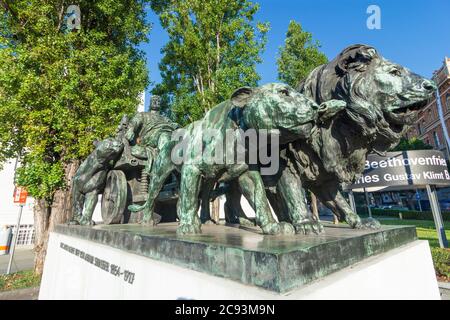 Vienna: Marc-Anton-Monument nel 01. Città vecchia, Vienna, Austria Foto Stock