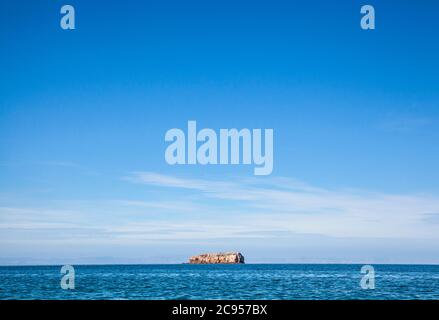 Isla Gallina nel Golfo della California vicino a la Paz, BCS, Messico. Foto Stock