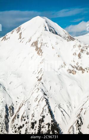 Vetta Vihren - la più alta delle montagne Pirin, Bulgaria Foto Stock